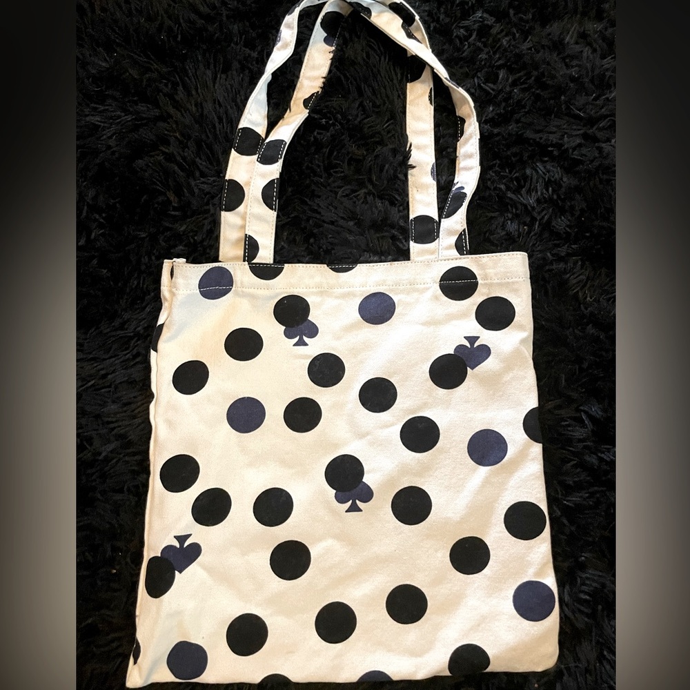 Kate Spade New York canvas tote